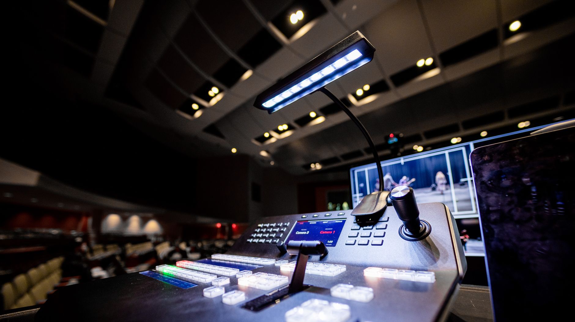 Video editing workspace panels
