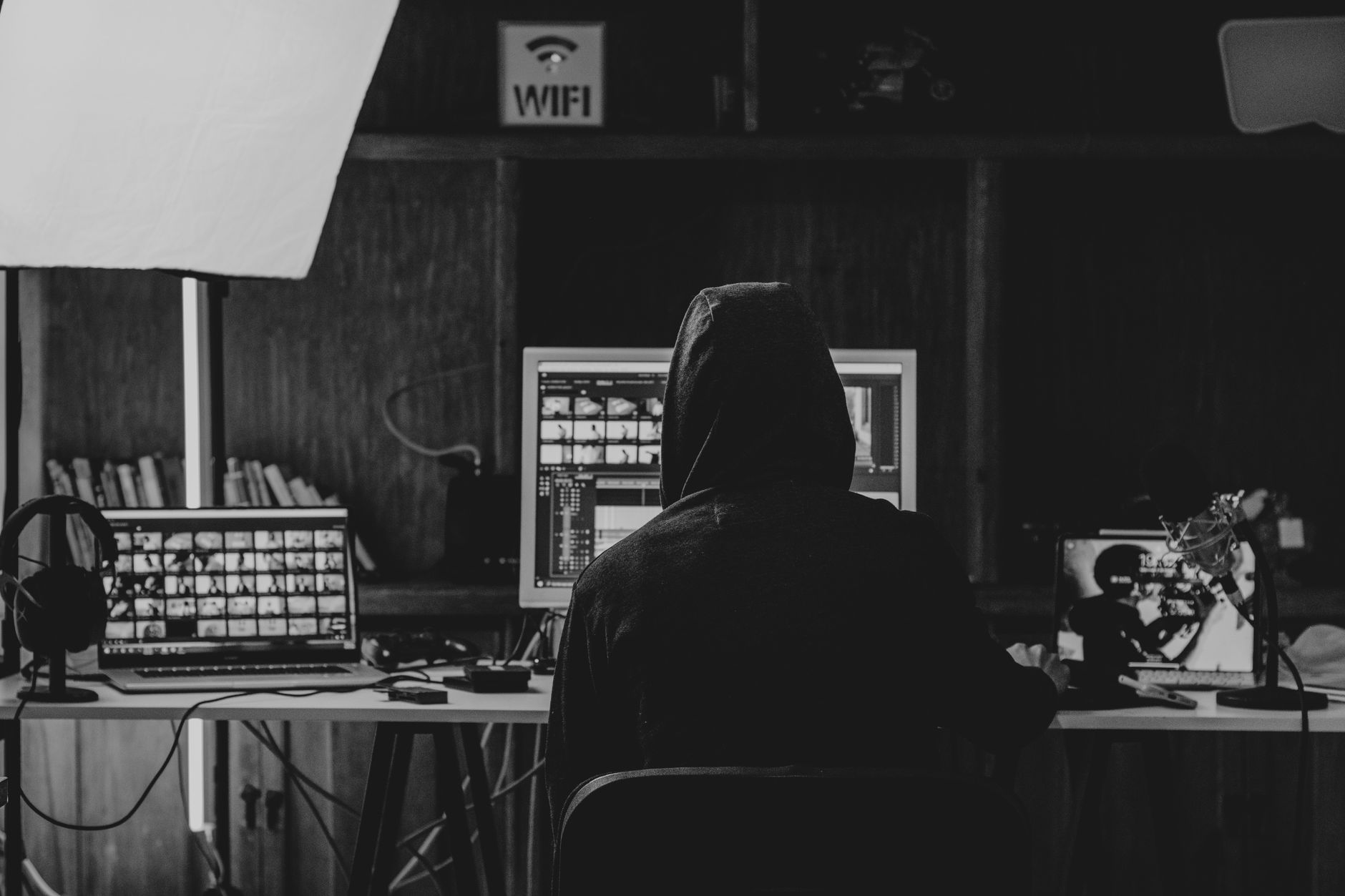 Video editing workspace screens
