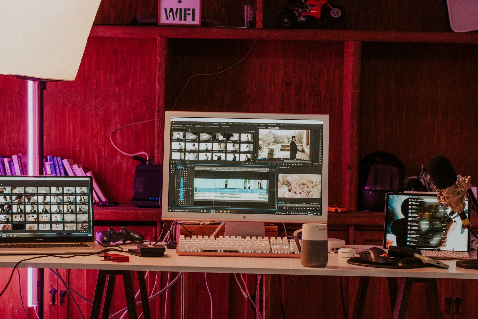 Video editing workstation