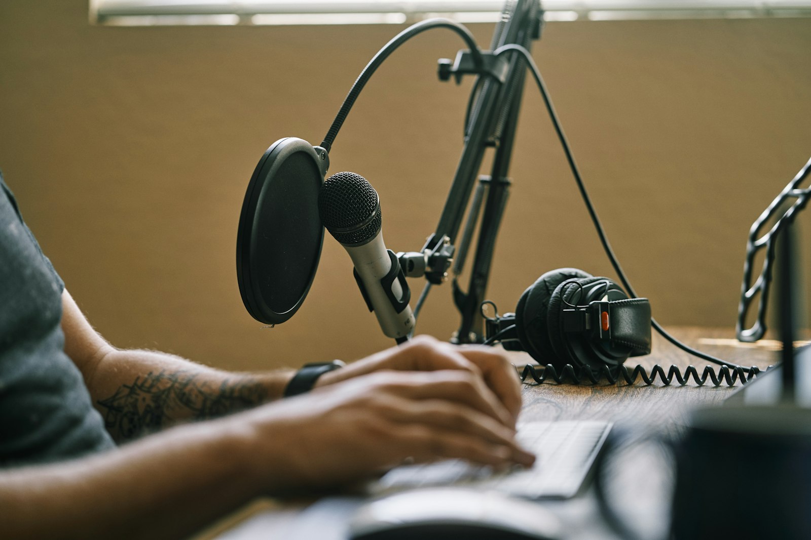 Video podcast production