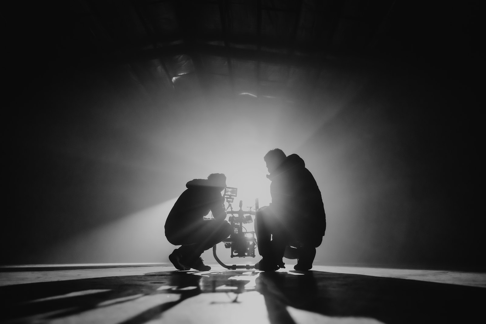 Video production crew