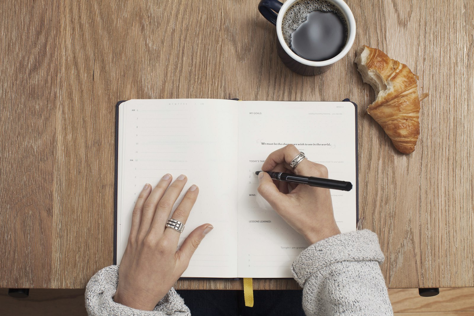 Video script planning writing