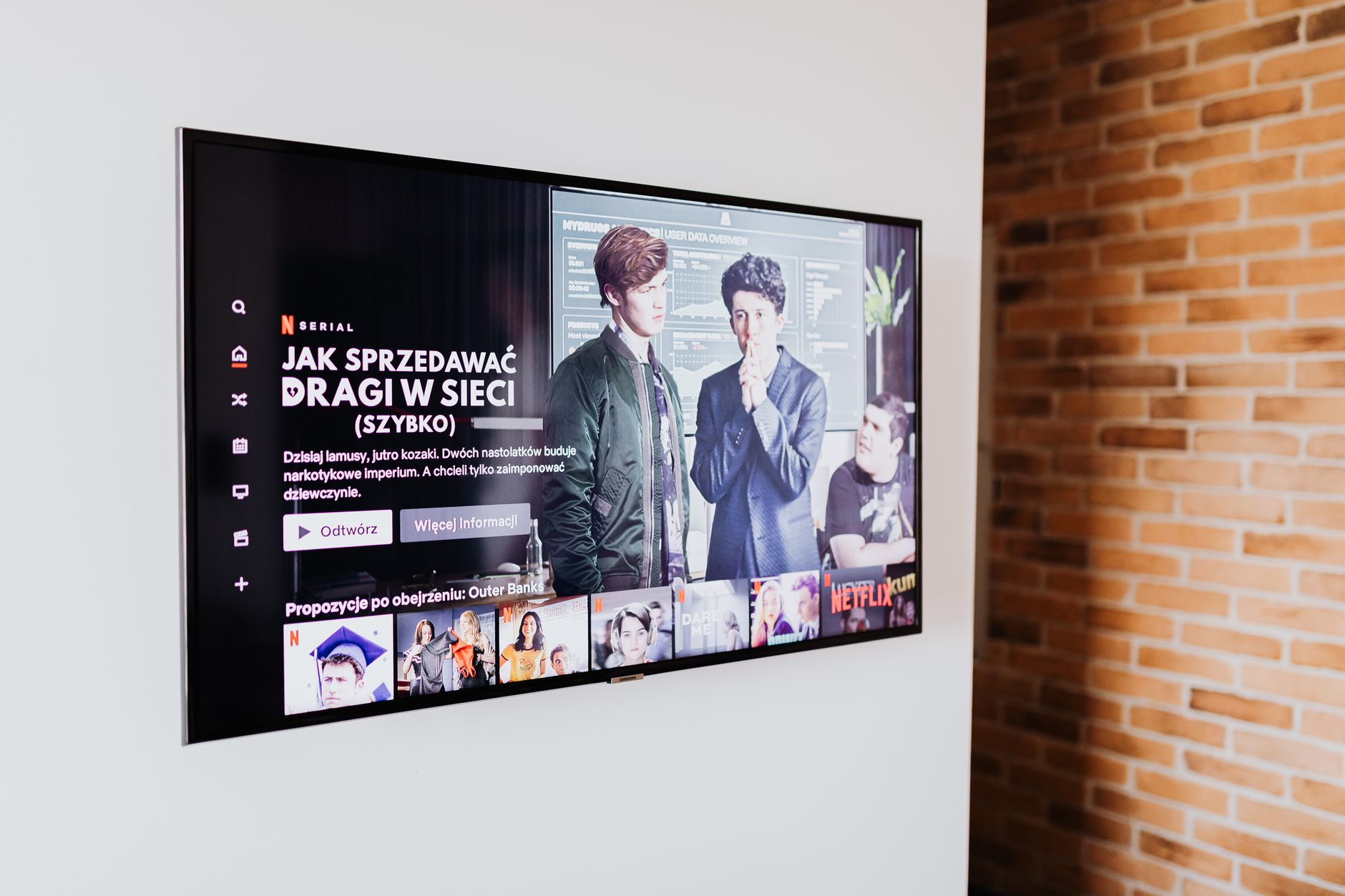 Video subtitles screen
