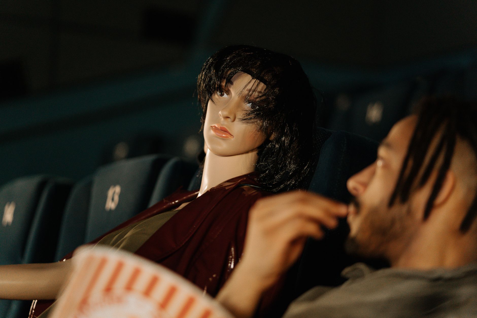 Visual narrative film scene