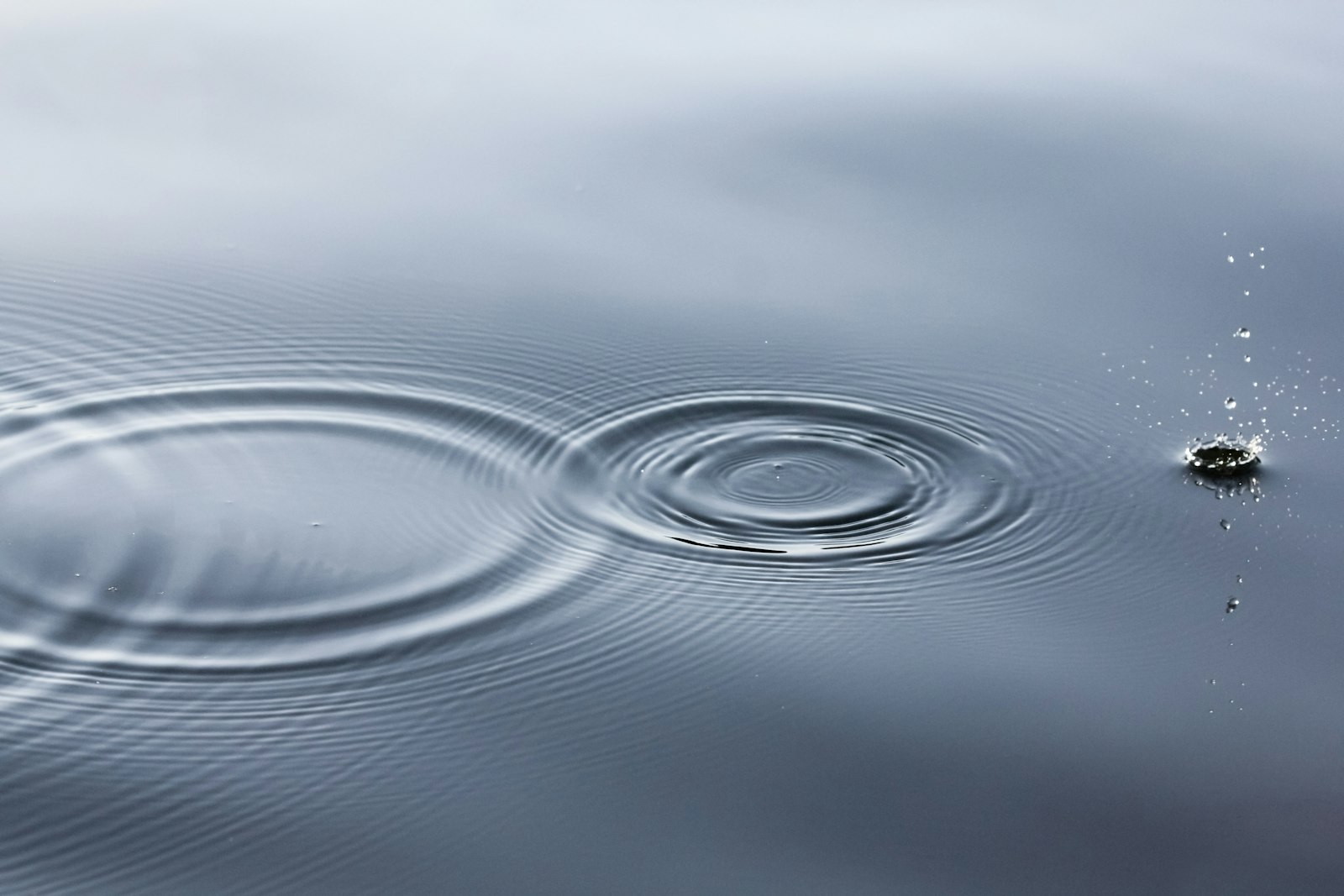 Water ripple distortion