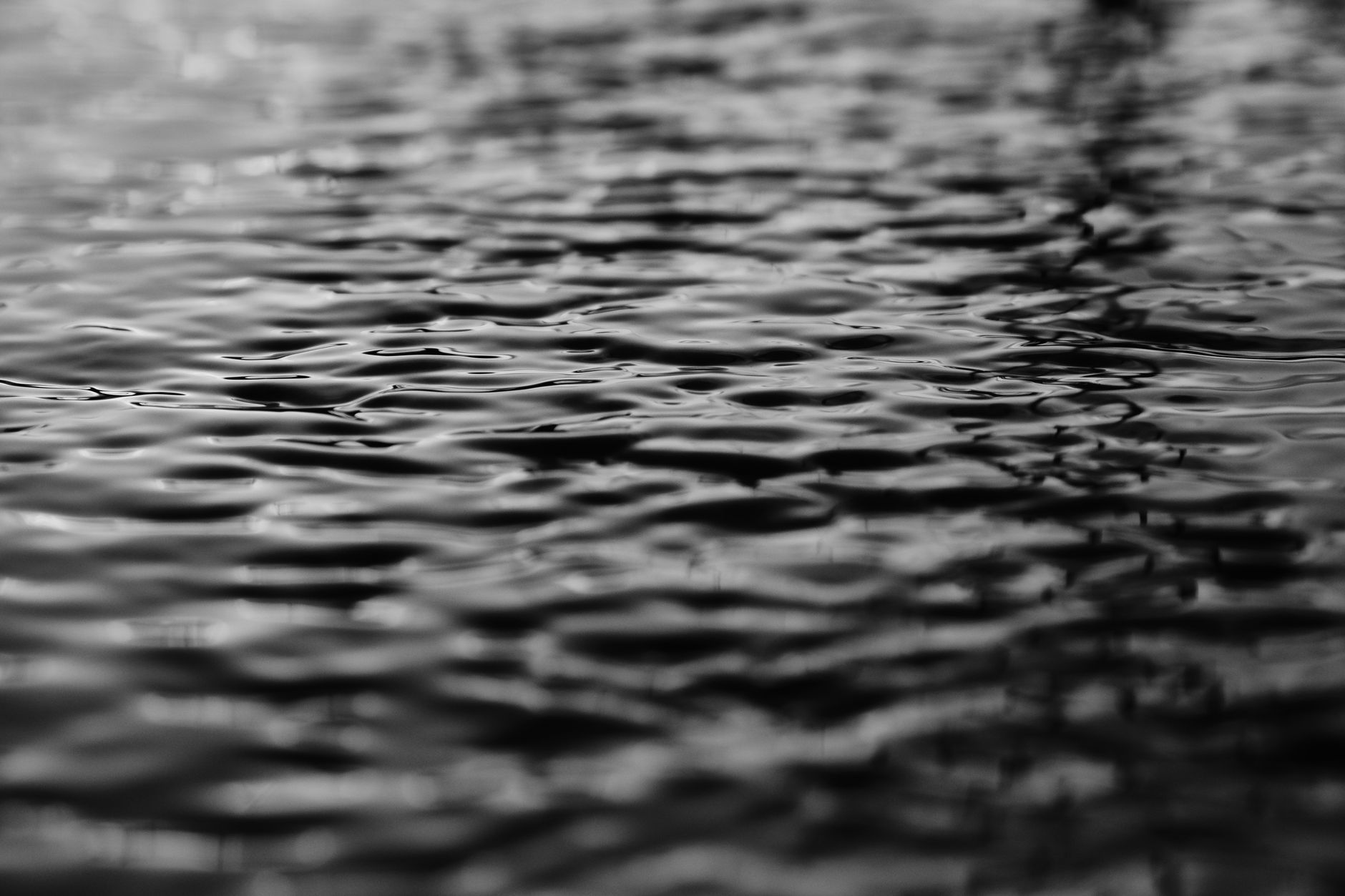 Water surface texture abstract