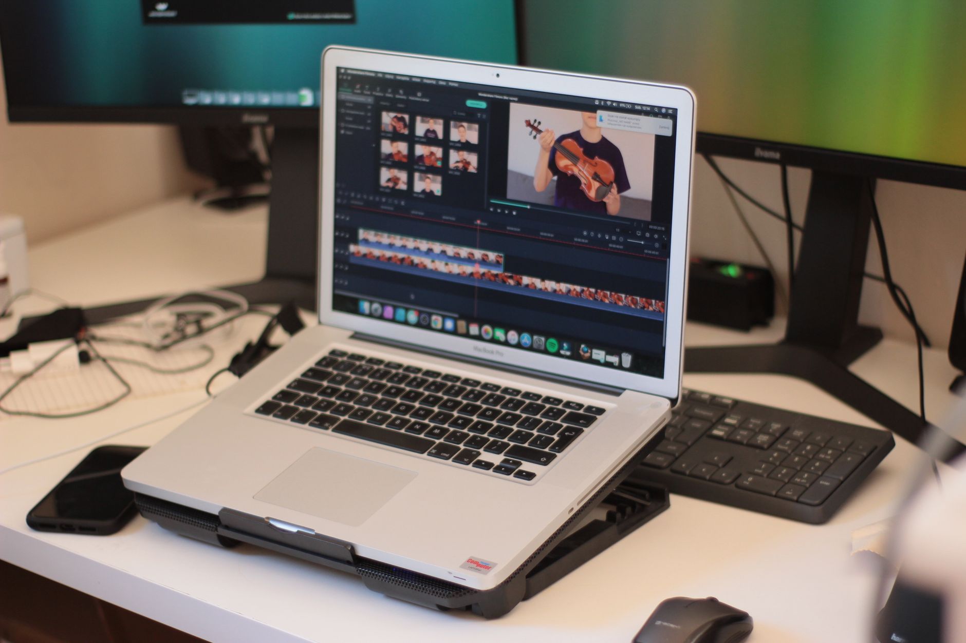 Youtube video editing workflow